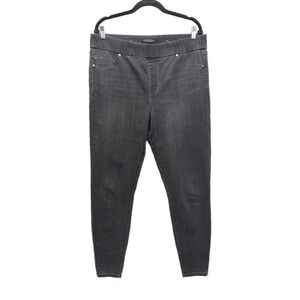 Liverpool Los Angeles Jeans Women's 16/33 Gray High Rise Ankle‎ The Skinny